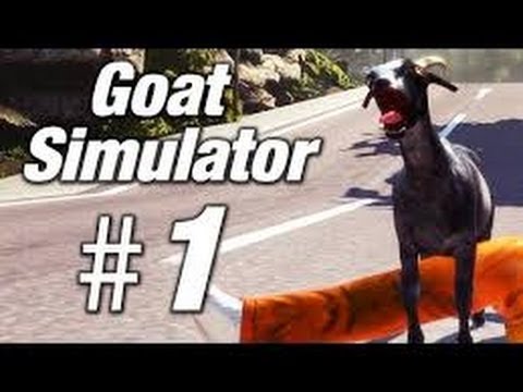 Goat Simulator-Capra Nebuna-Gameplay 1 - YouTube