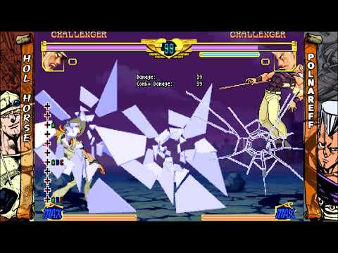 JJBA: HFTF - Hol Horse Basic Combos