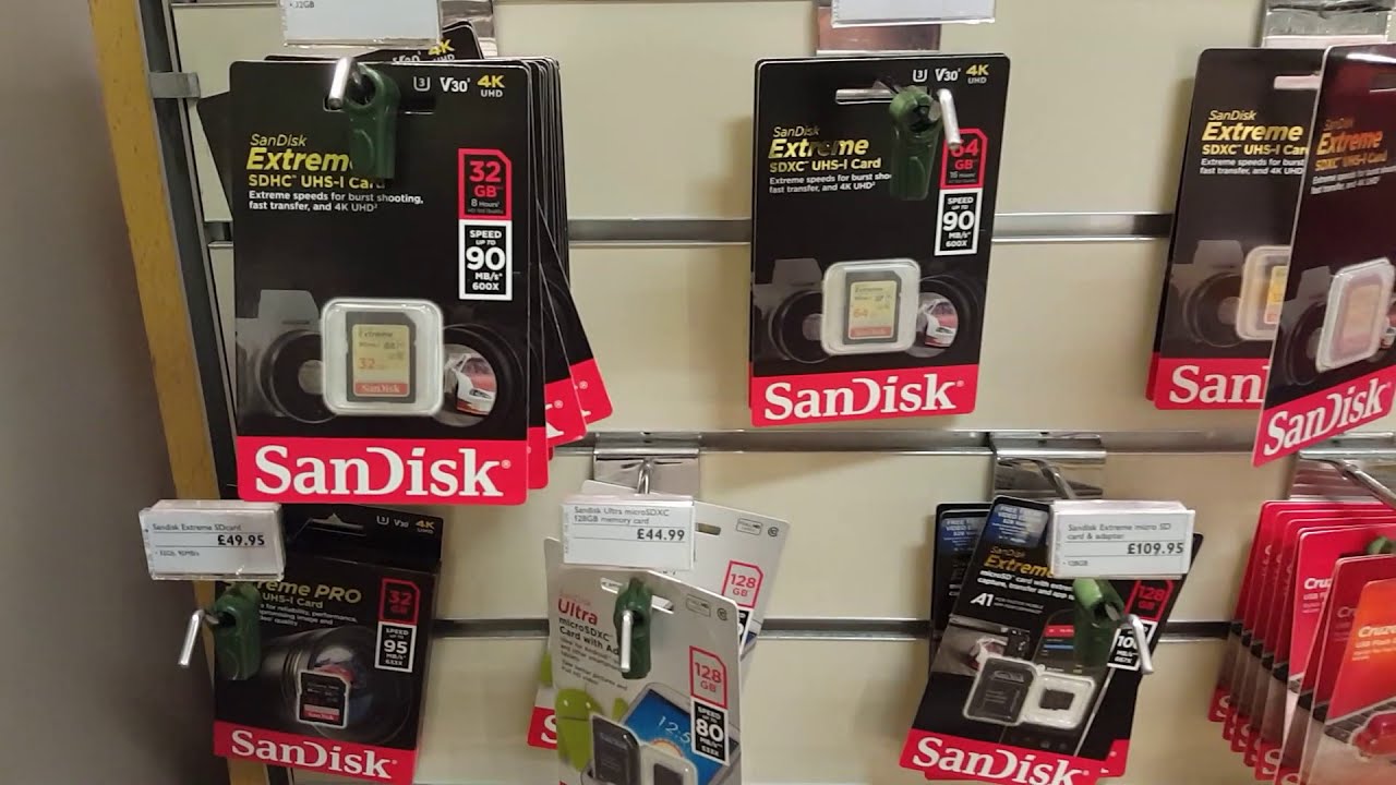 Best MicroSD Card for 4K UHD Video FAST WRITE SPEED Cameras Drones