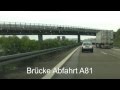 Drei mal blitzer a8 stuttgart leonberg  interessante fahrt 30 april 2013