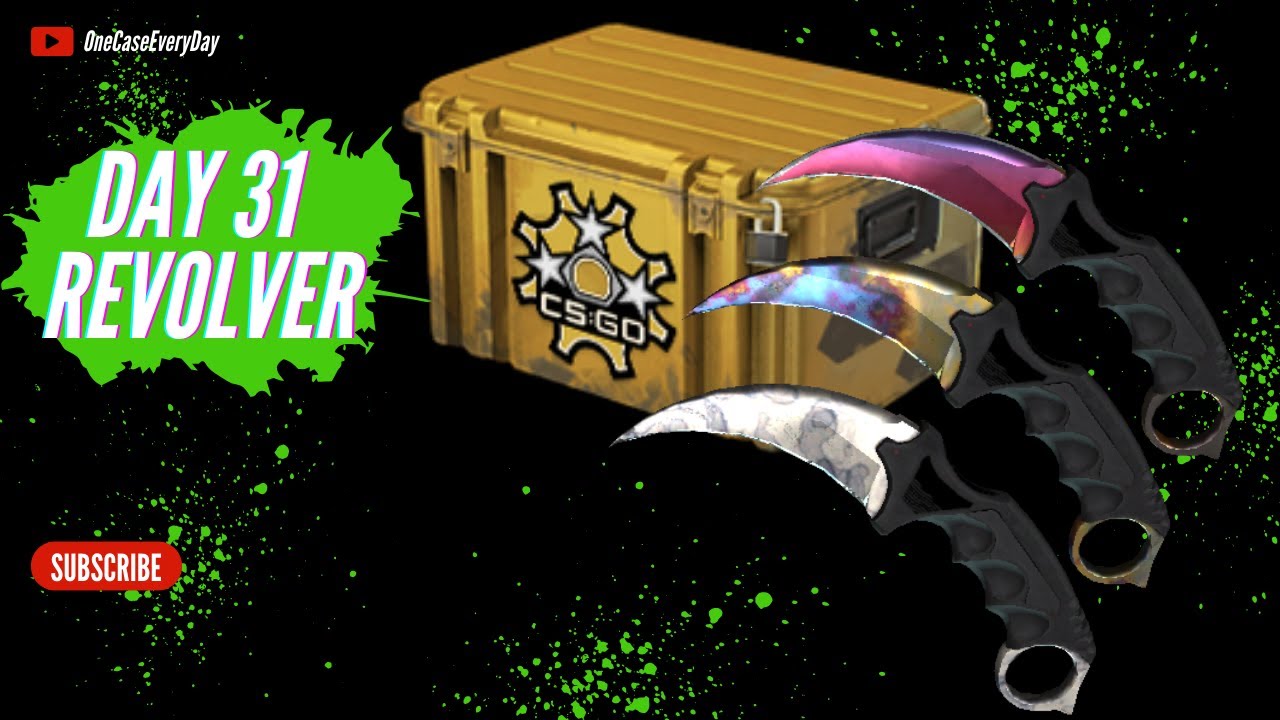 Opening one CSGO case every day until I get a Gold DAY 31 - YouTube