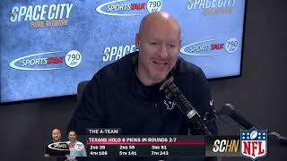 Caserio &amp; Brent Key on Keylan Rutledge &amp; Texans Draft Picks! | A-Team Reacts