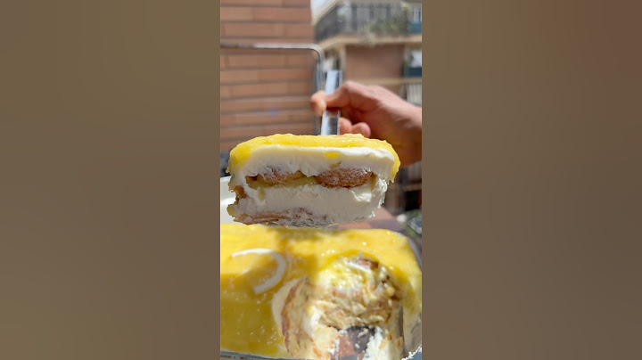 Lemon Tiramisu 🍋 #chefruben #food #lemonzest