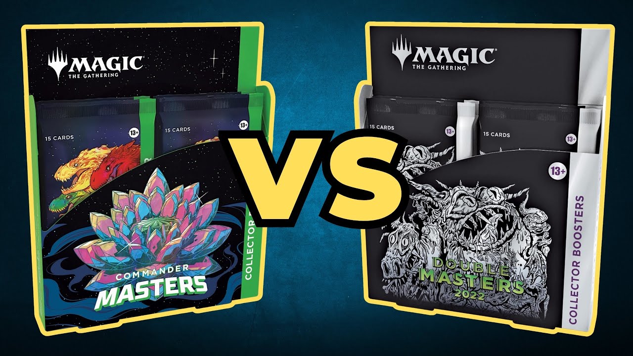 Commander Master VS Double Masters 2022 Collector Booster Box Opening!!!
