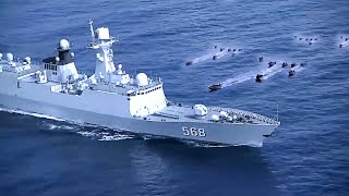 โจรสลัดระหว่างประเทศกำลังปล้นเรือสินค้าของจีน แต่ได้พบกับกองทัพเรือจีน