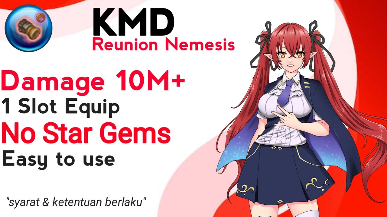 Toram Online - Build KMD Reunion Nemesis [Low-Mid Budget Version]