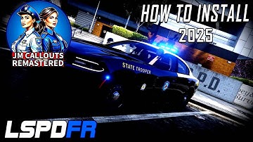 How to Install JM Callouts Remastered for LSPDFR in 2025 [Showcase]