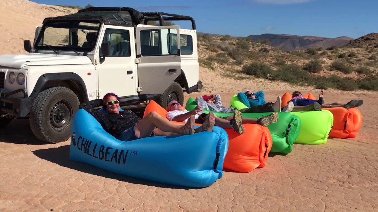Chillbean+ The Future of Inflatable Hammocks - YouTube