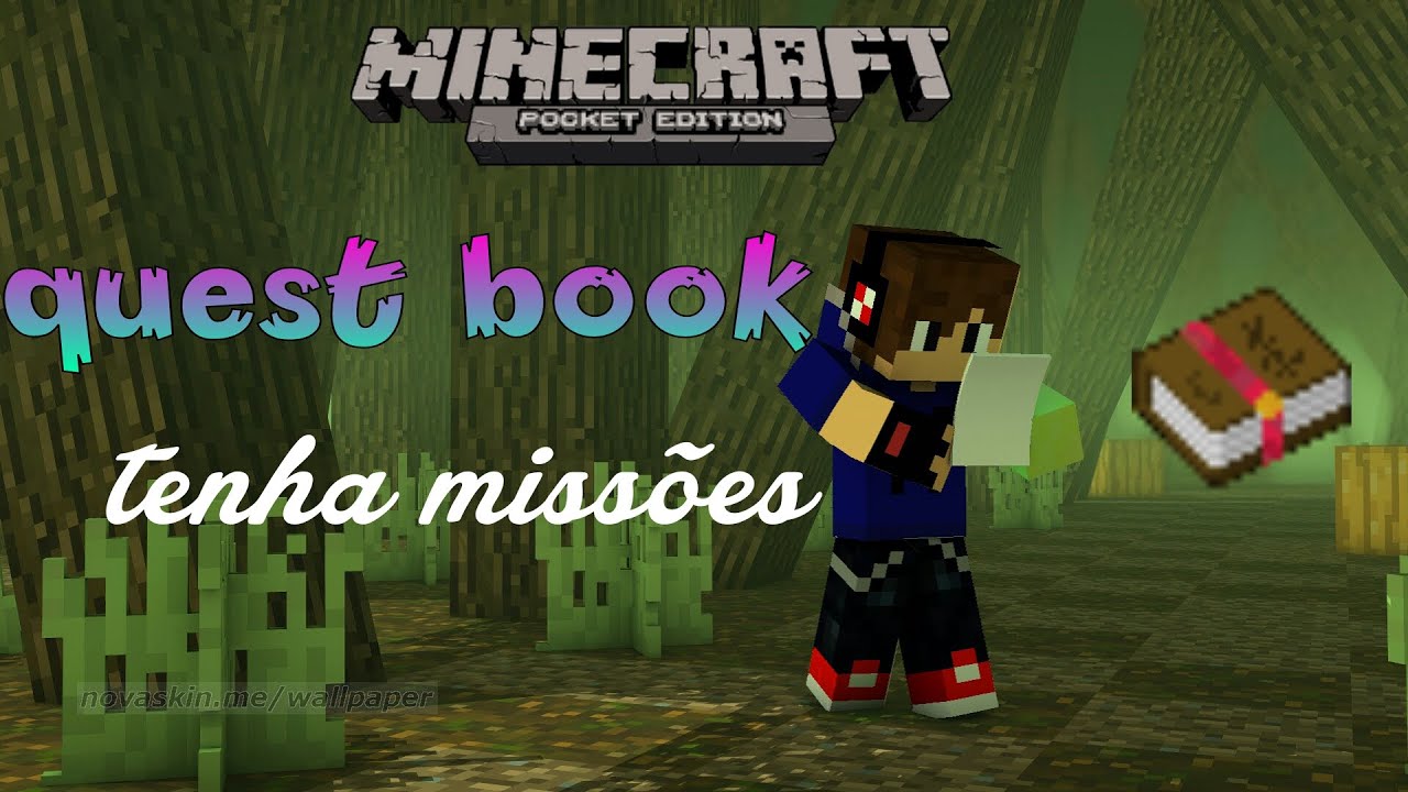 Quest Book mod Mod mcpe 0.11.0 Tenha missões YouTube