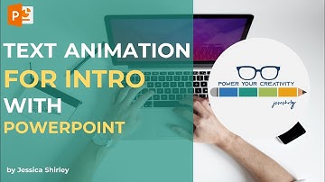 Part 1 - Kinetic Typography Animation with PowerPoint (Create Flat Minimalist Titles)