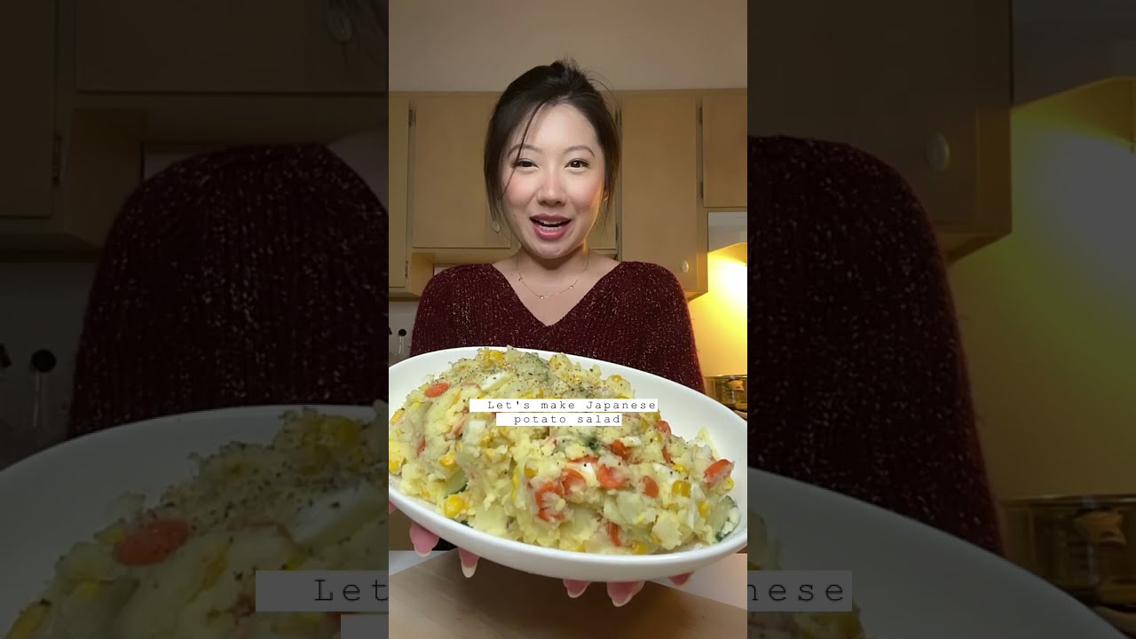 Japanese Potato Salad EASY Recipe