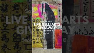Gelli Arts Giveaway - Are YOU the Winner? Join Me to find out! @RobynMcClendon