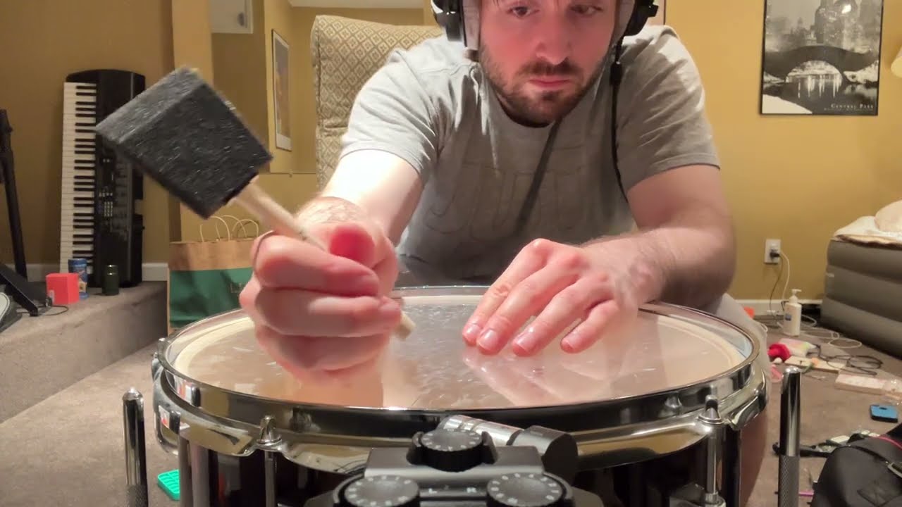 Experimental ASMR With a Drum (No Talking)