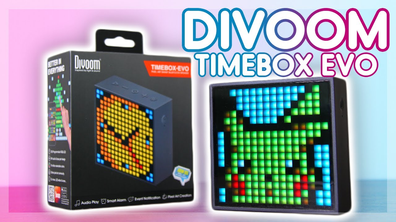 Complete Review for Divoom Timebox-Evo and Divoom App - YouTube