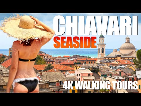 CHIAVARI WALKING TOUR Seaside Italy Summer Tourist Area