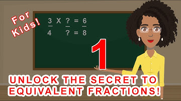 Finding Equivalent Fractions by Multiplying by a Fraction Equal to 1 | Easy 5th Grade Math Lesson"