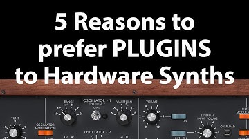 5 Reasons I prefer PLUGINS to Hardware Synths!