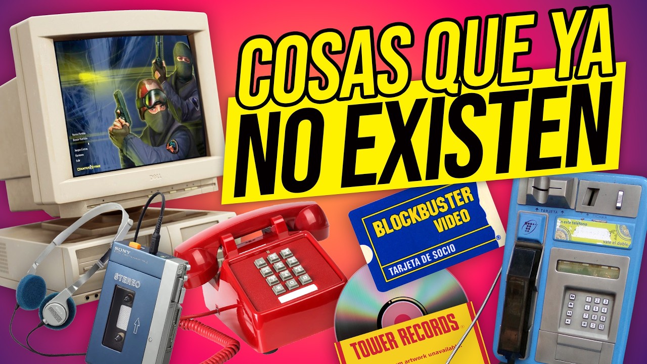 10 COSAS que YA NO EXISTEN más!
