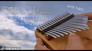 This is home - Cavetown (kalimba cover with lyrics and tabs)