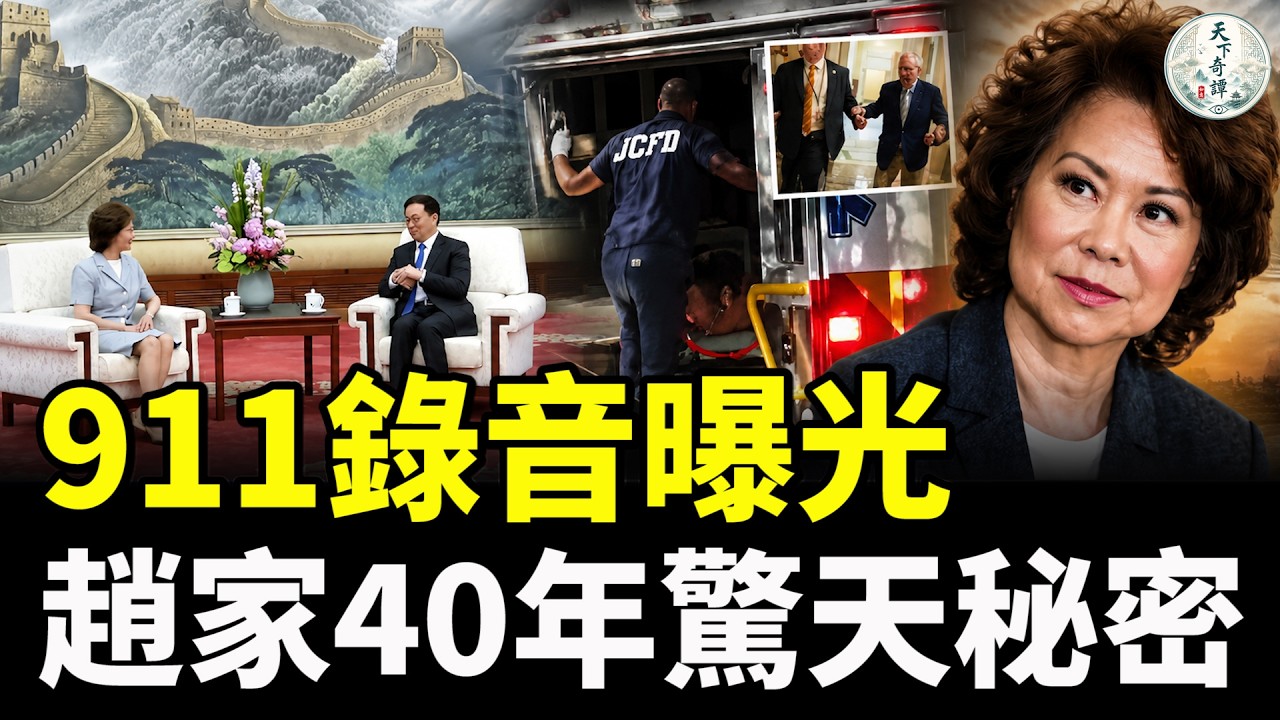 911錄音曝光趙家40年驚天秘密！麥康奈爾命懸一線，趙小蘭爲何卻在北京談笑風生？ 縮圖