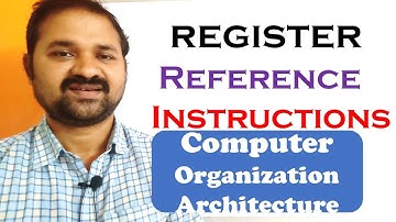Register Reference Instructions || Computer Organization
