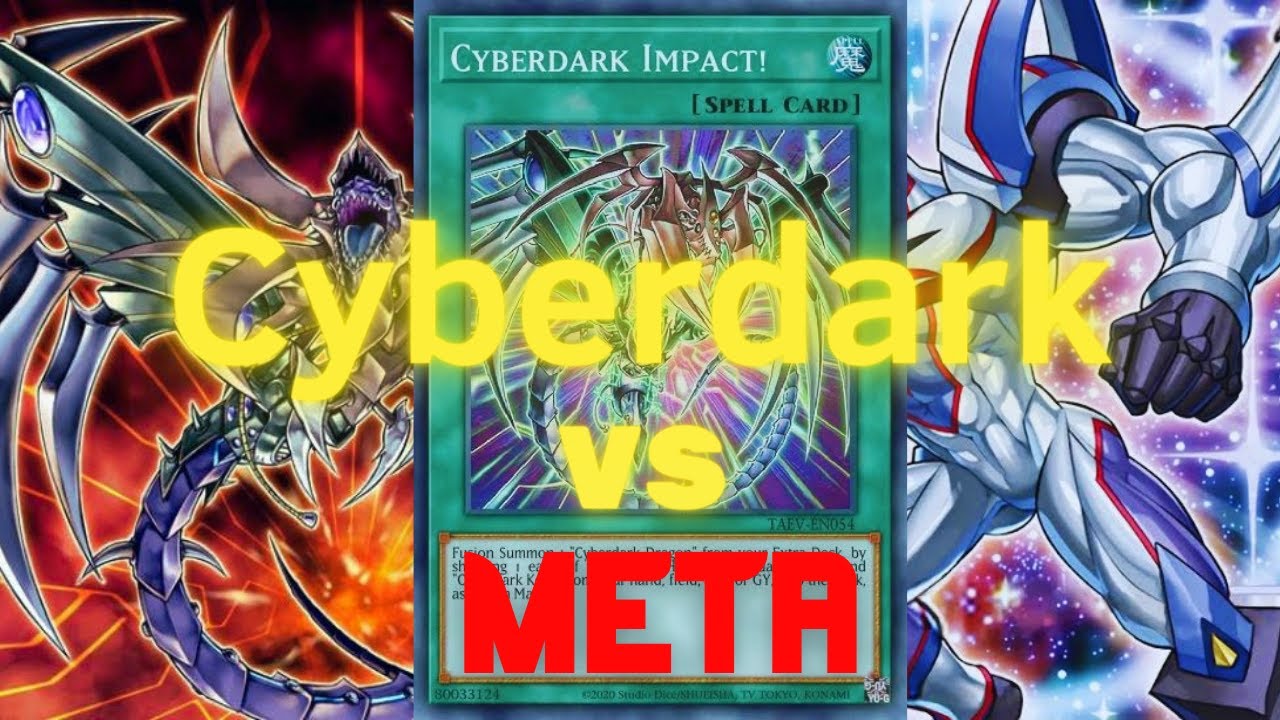 Cyberdark Enfrentando Meta gamer DUEL Links YouTube
