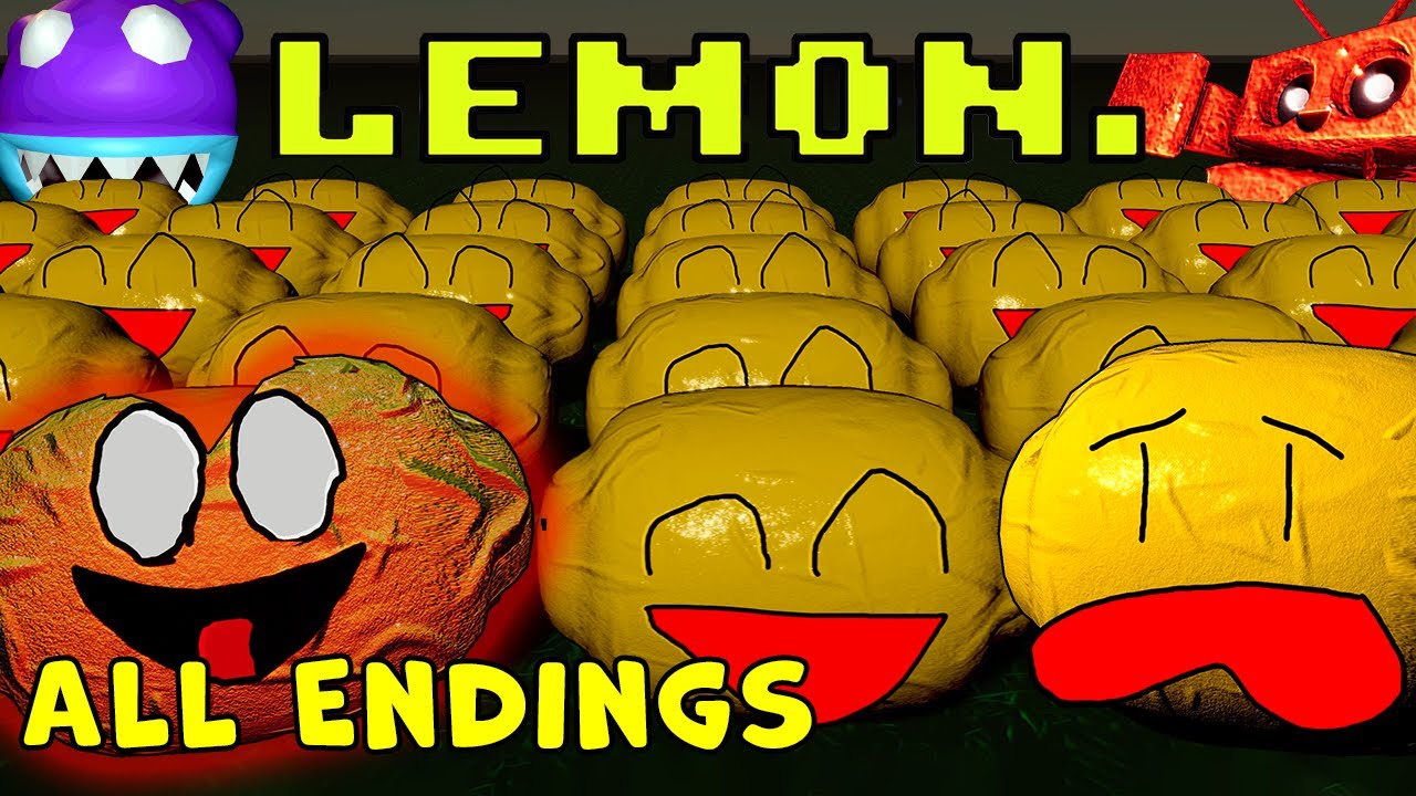LEMON (All Endings) : mascot gameplay walkthrough