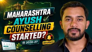 MAHARSHTRA AYUSH COUNSELING 2026-27 | CAP ROUNDS | PVT & GOV COLLEGES , FEE, CUTOFF