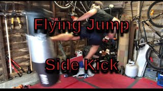 Flying Jump Side Kicks! How to use in sparring