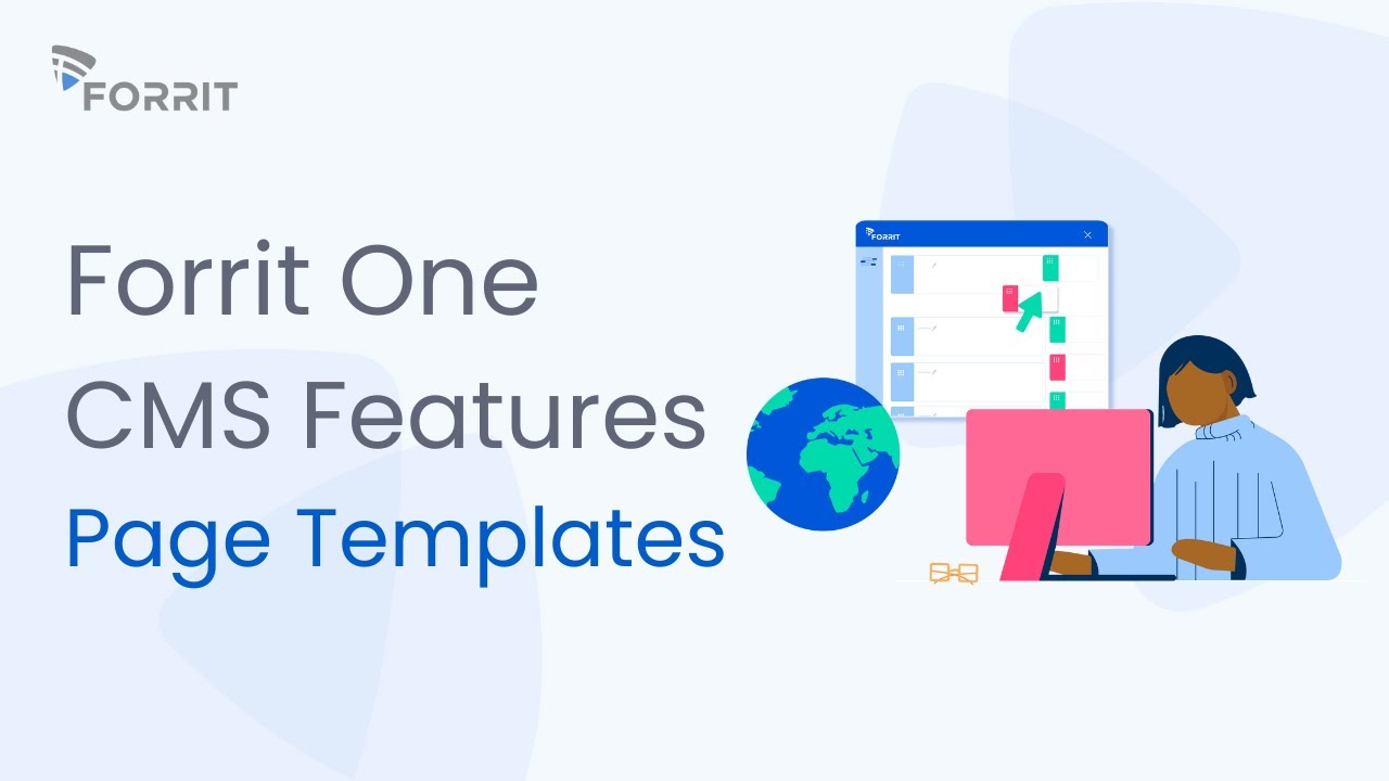 Forrit One CMS Features - Page Templates | Helping Your Team Easily Create Branding-Adherent Pages