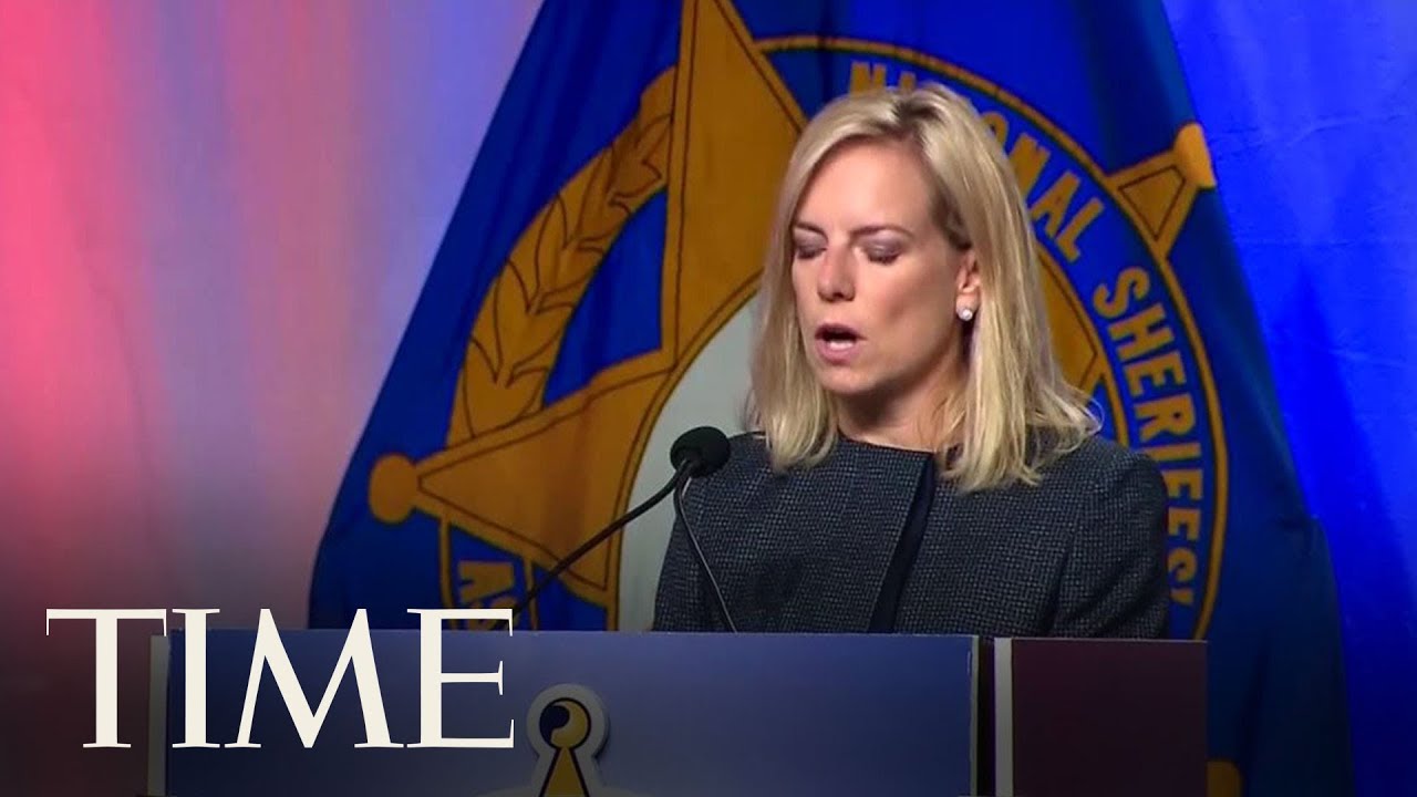 Homeland Security Secretary Kirstjen Nielsen Defends President's Border ...