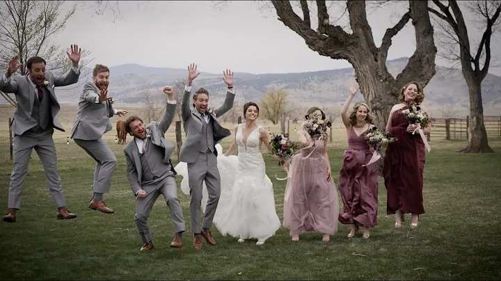 Jessica + Breton Wedding Highlights   Shupe Ranch ...