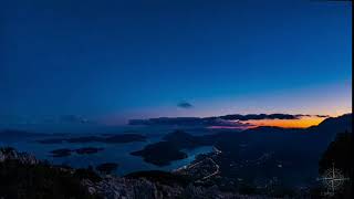 Τα Πριγκιποννήσια και ο όρμος του Βλυχού από τους Σκάρους
