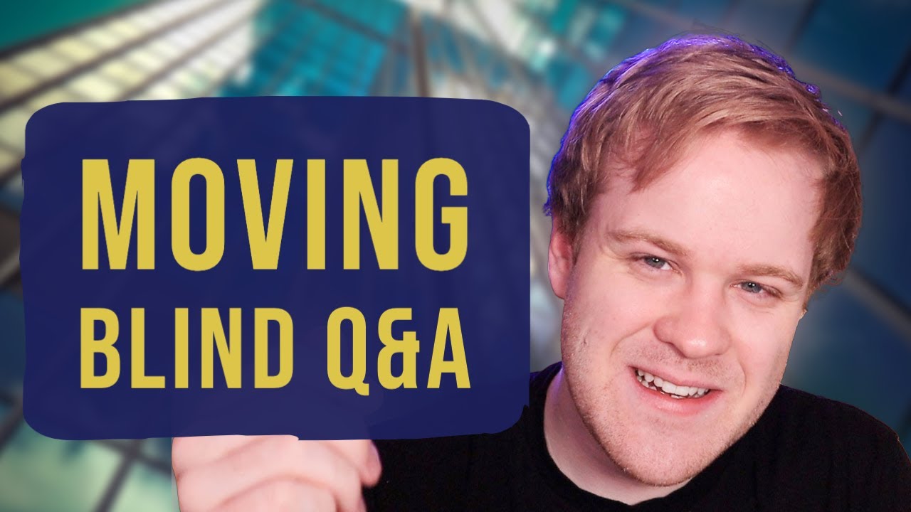 Blind Person Q&A Moving, Living Independently, and Reading DMs? YouTube