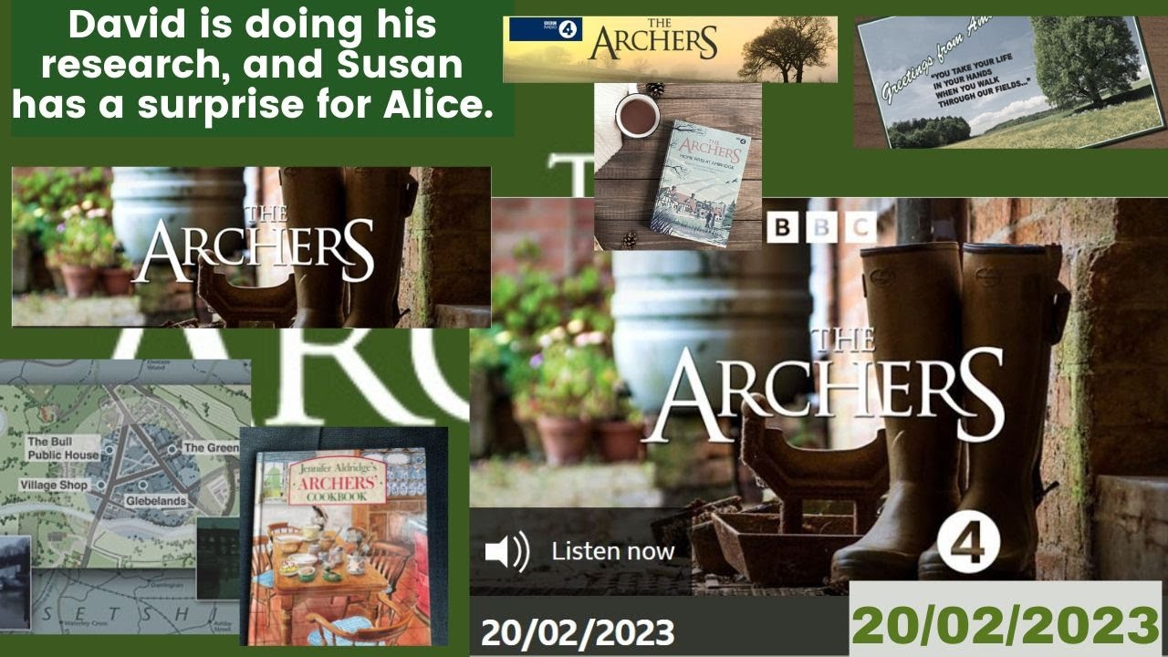 2023 02 20 The Archers Soap Opera BBC