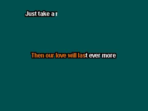 Ricky Nelson  - Just Take A Moment - clay wood karaoke