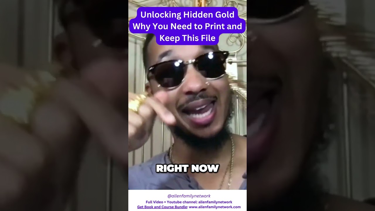 Unlocking Hidden Gold Why You Need to Print and Keep This File 🔑☀️
