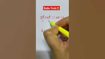Ratio Trick Math Youtube Mathtrick Learning Youtubeshorts Youtuber Genius 