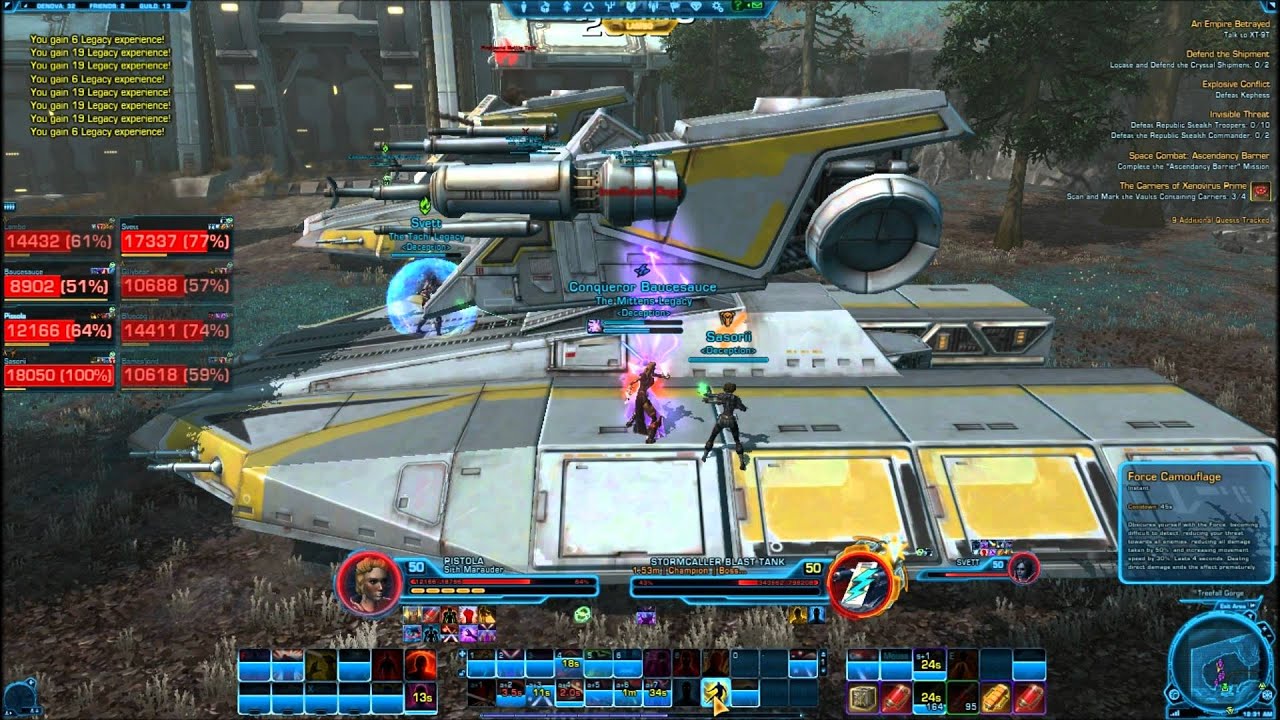 Firebrand and Stormcaller 8-man Hardmode - Deception - Hyperspace Cannon