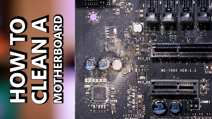 How to CORRECTLY Deep-Clean a Motherboard