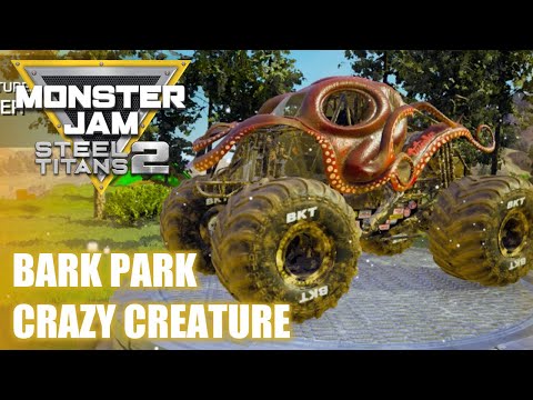 Monster Jam Steel Titans 2 – Crazy Creature Bark Park