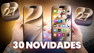 iOS 27 | veja 30 BOAS NOVIDADES dessa nova atualização!