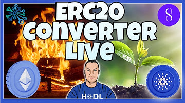 Singularity NETs Cardano ERC20 Converter is Live!