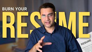 Don't be a prisoner of your resume