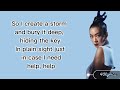 Rina Sawayama &#39;Hurricanes&#39; Lyrics