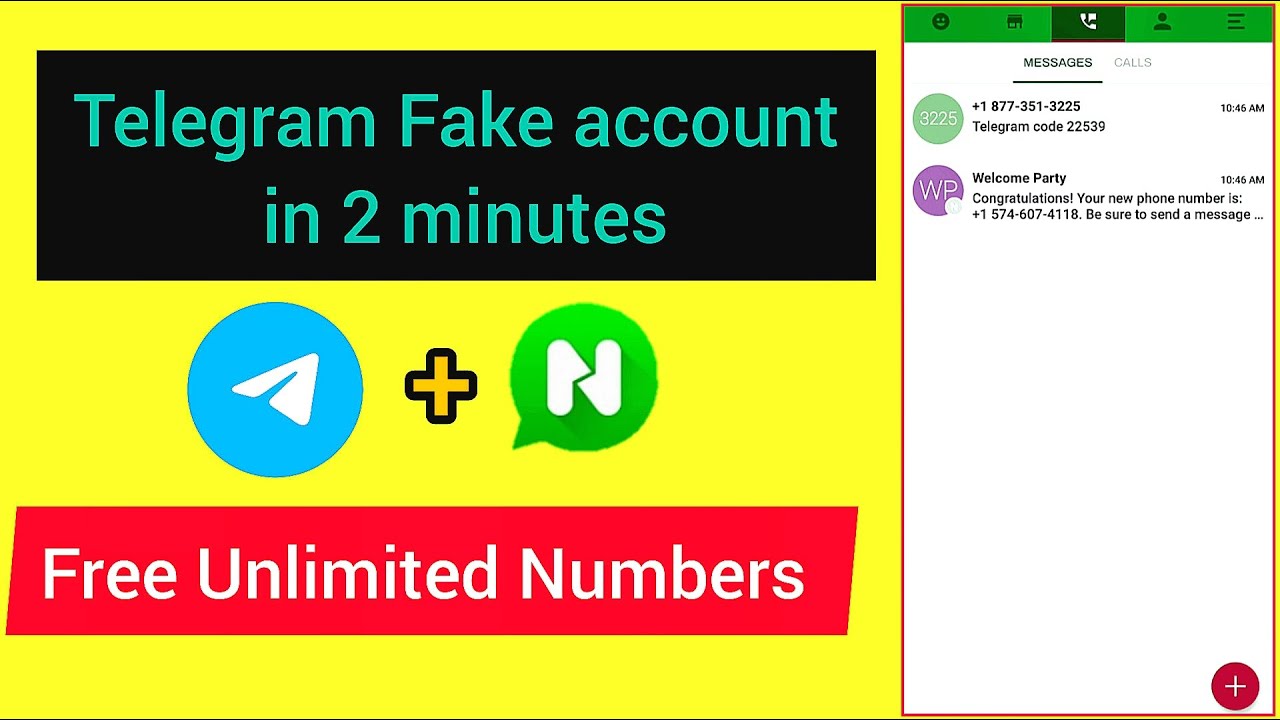 Telegram Fake number new trick | telegram virtual account | Telegram otp | Telegram Fake account