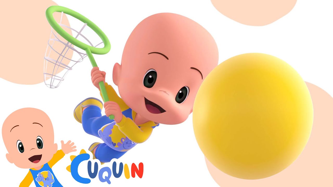 Yellow Ball  | Cleo & Cuquin Educational Videos for Children