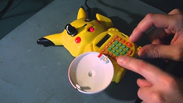 Circuit Bent Pikachu Talking Calculator by freeform delusion