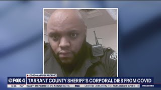 Tarrant County sheriff's corporal dies from COVID 19
