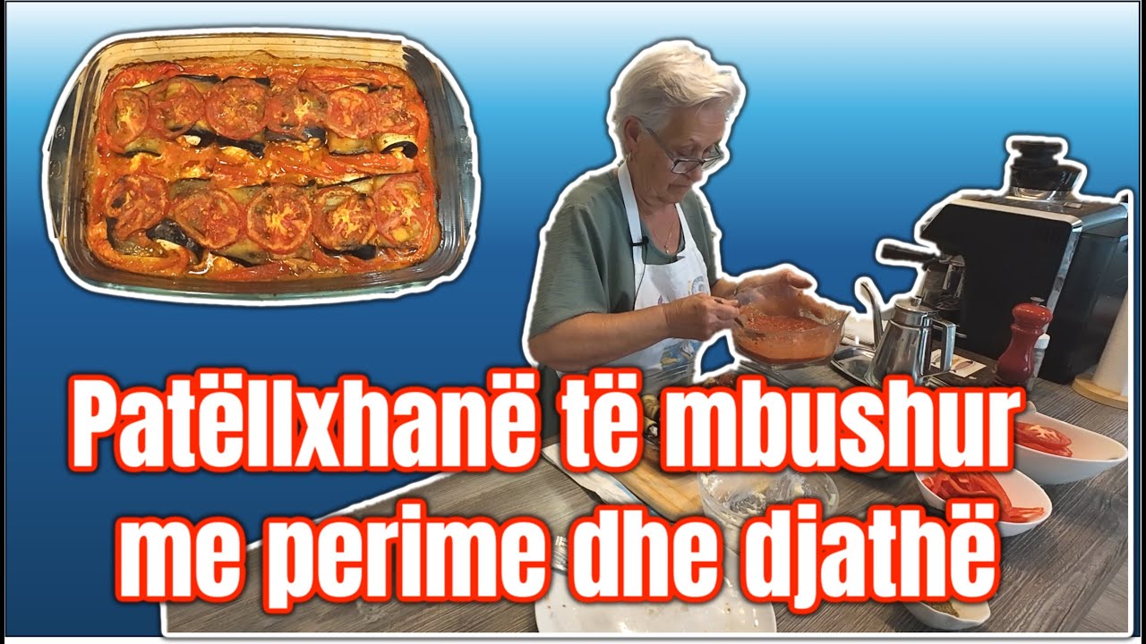 Patellxhane te mbushur me perime dhe djathe - Nena Sofia